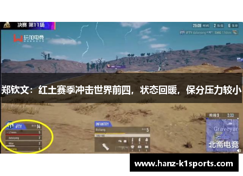 郑钦文：红土赛季冲击世界前四，状态回暖，保分压力较小